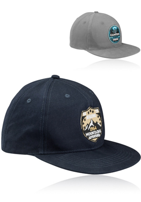 Riverton Flat Bill Snapback Hats