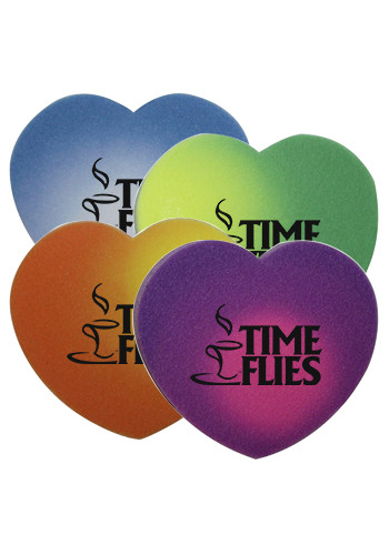 Mood Die Cut Heart Erasers