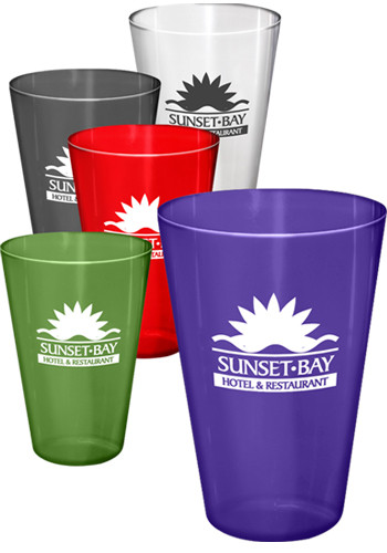 16 oz. Plastic Pint Glasses