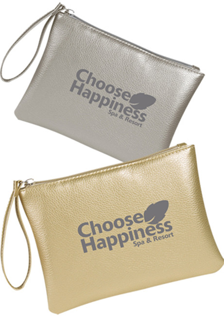 Metallic Divine Cosmetic Bags