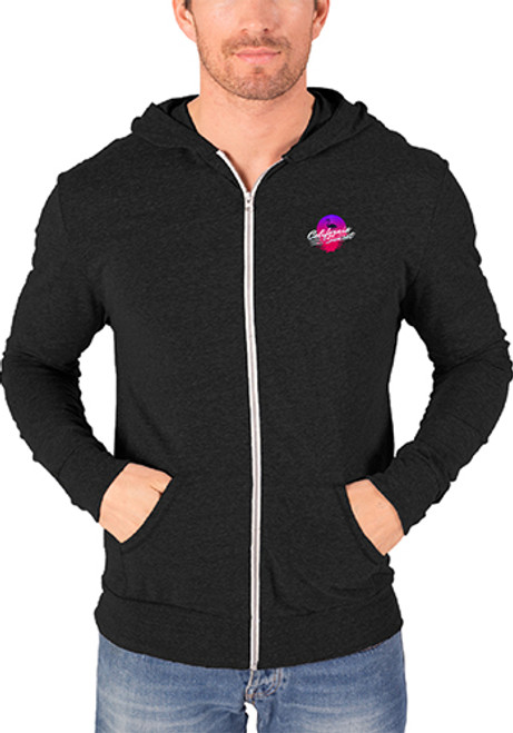 Adult Triblend Front Zip Hoodies