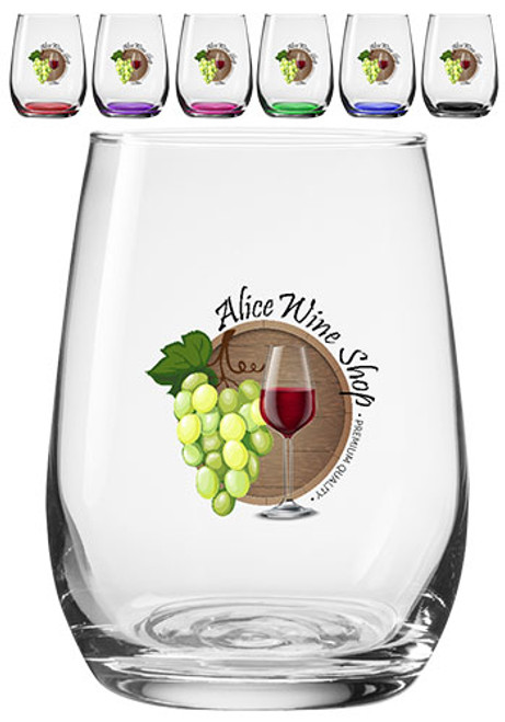 6.25 oz. Libbey Stemless Taster Glasses