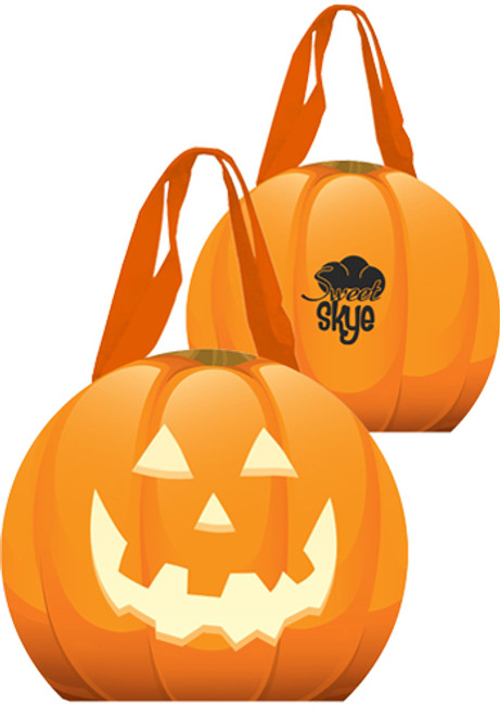 Reflective Halloween Pumpkin Tote Bags Reflective Halloween Pumpkin Tote Bags