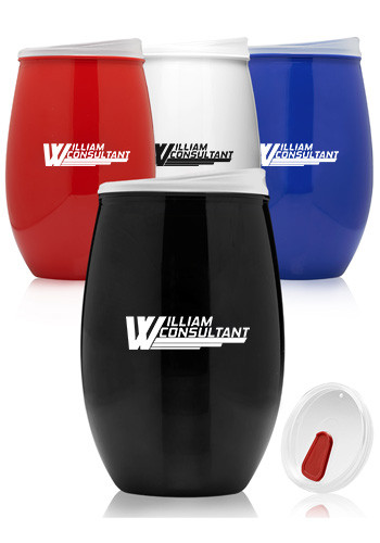 16 oz. Tumbler Stemless Wine Glasses