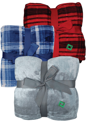 Flannel Plush Pattern Blankets