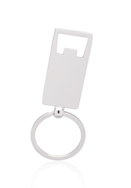 Reflection Metal Keychains with Bottle Opener