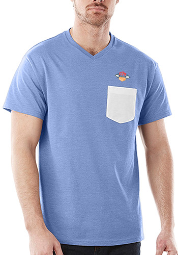 Elevate Mens Monroe Short Sleeve Pocket Tees