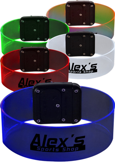 Pad Print LED Magnetic Bracelets