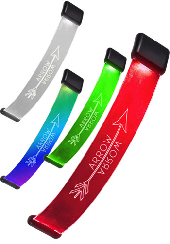 Laser Engraved LED Magnetic Bracelets