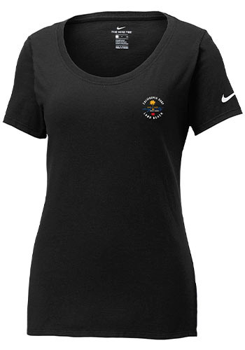 Nike Ladies Core Cotton Scoop Neck Tees
