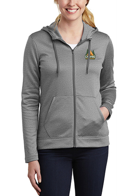 Nike Ladies Therma FIT Full Zip Fleece Hoodies