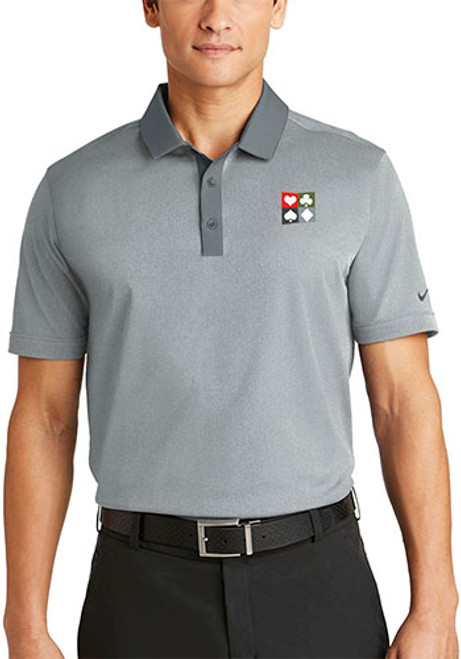 Nike Dri FIT Heather Pique Modern Fit Polos Nike Dri FIT Heather Pique Modern Fit Polos