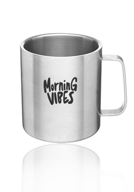 15 oz. Malva Stainless Steel Mugs
