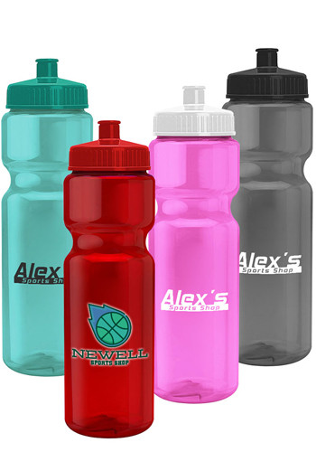 28 oz. Champion Transparent Color Bottles