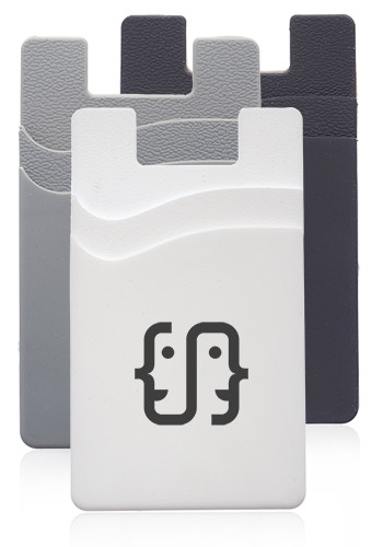 Montego Dual Pocket Silicone Phone Wallets