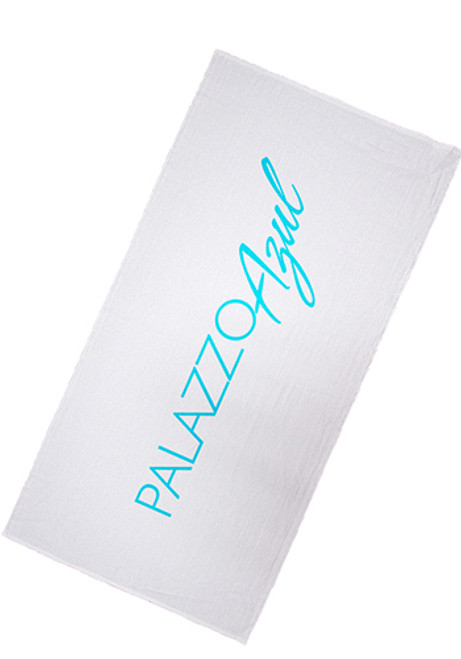 Made In USA Velour Beach Towel
