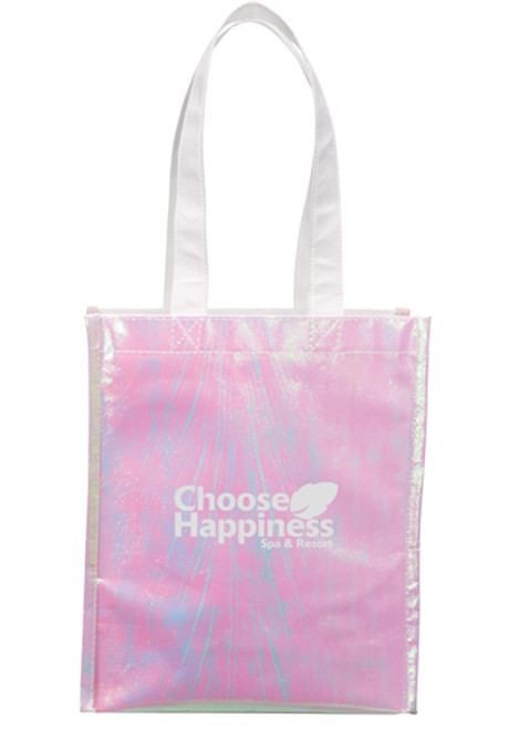 Iridescent Non-Woven Gift Totes