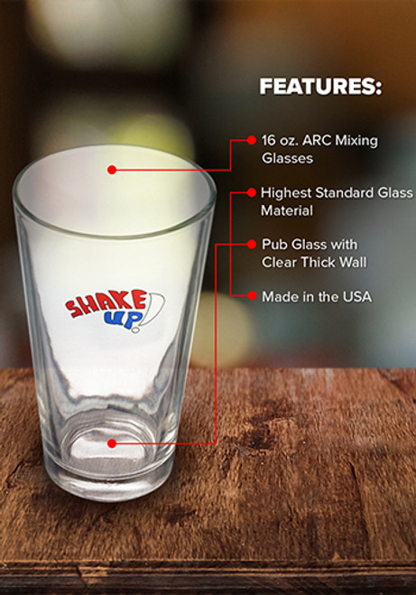 16 oz. ARC Pint Glasses 16 oz. ARC Pint Glasses