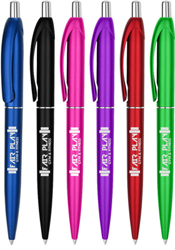 RETRAX Retro Metallic Retractable Ball Point Pens