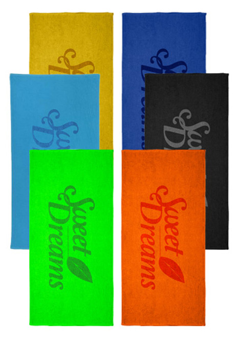 Loop Terry Colors Beach Towels Loop Terry Colors Beach Towels