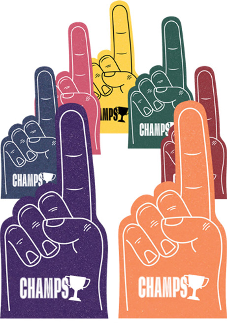 14 Inch Number 1 Foam Hands