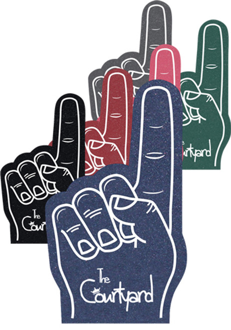 6.5 Inch Number 1 Foam Finger Hands