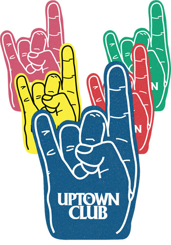 HookEm Horns Foam Hands