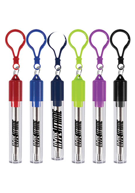 Collapsible Stainless Steel Straw Kit