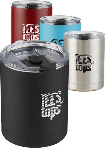 10 Oz Stainless Steel Low Ball Tumblers