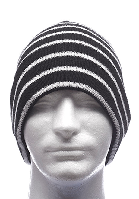 Caribou Striped Knitted Beanies