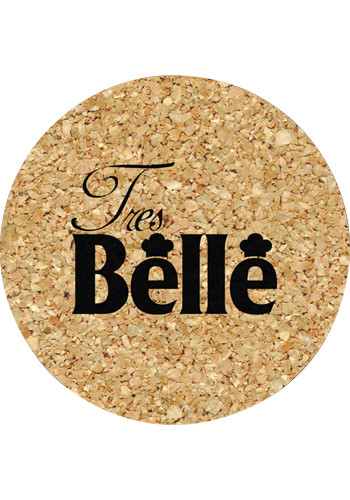 Circle Cork Coasters 4C