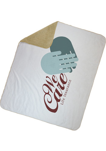 Extra Large Sherpa Lined Micro Mink Throw Blankets