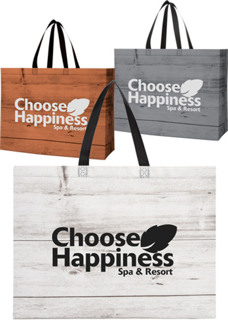 Chalet Laminated Non-Woven Tote Bags