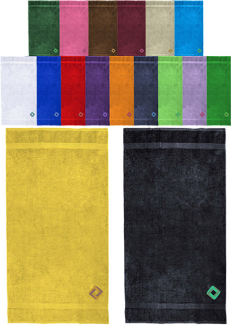 King Size Dobby Hem Loop Terry Beach Towels