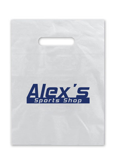 Fold Over Die Cut Bags