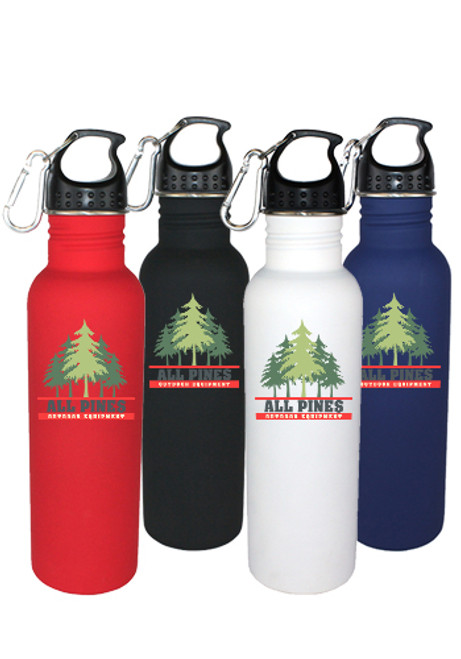 25 oz. Full Color Halcyon Stainless Quest Bottles