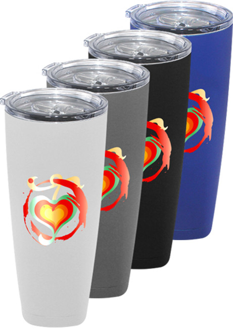 18 oz. Halcyon Deco Tumblers - FCD Varnish Options