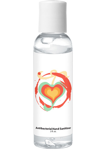 2 Oz. Hand Sanitizer In Clear Bottles