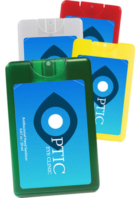 Credit Card Style Antibacterial Hand Sanitizers