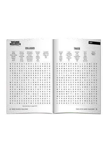 Sharp Minds Games - Word Searches Challenge