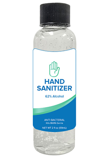 2 oz Hand Sanitizer Gels In Bottles