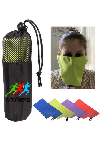 Microfiber Quick Dry Cooling Towel-Masks In Pouch