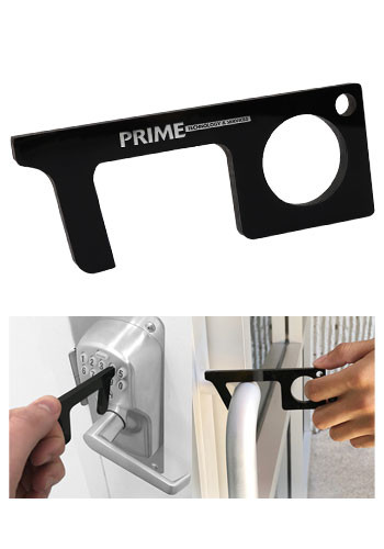 Black Acrylic Sanitary No Touch Tool