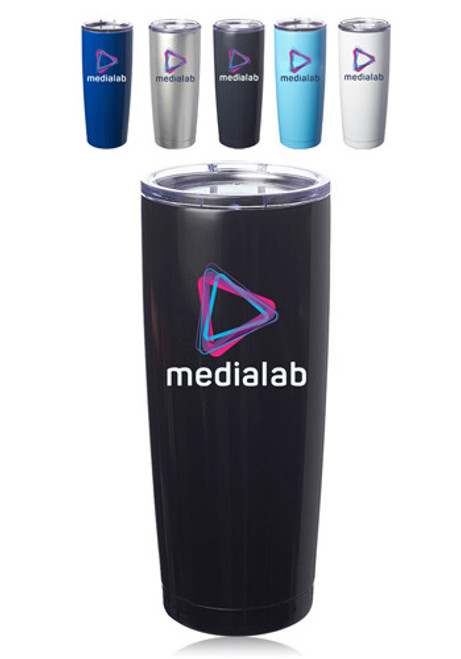 20 oz. Iridescent Pipette Stainless Steel Tumblers