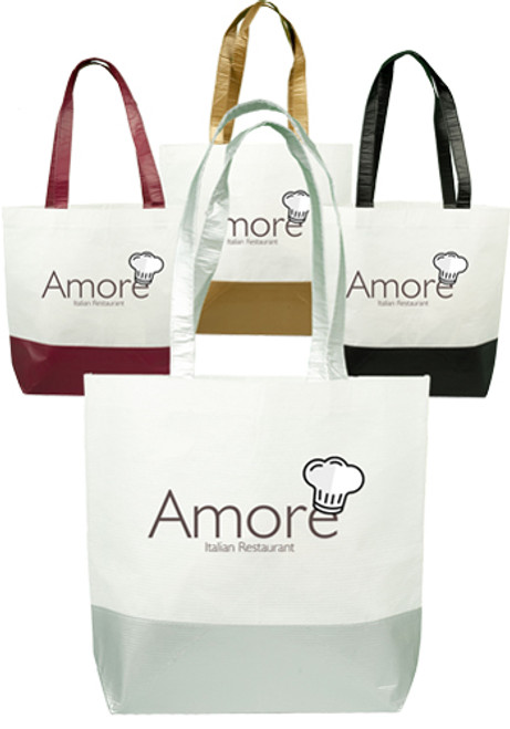 Skyline RPET Laminated Tote Bags