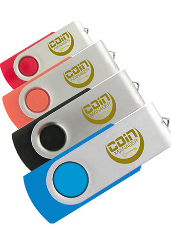 Swivel USB Flash Drives 4GB