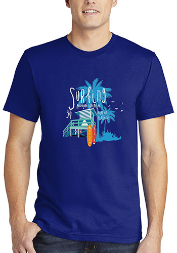 American Apparel Unisex Fine Jersey Tees