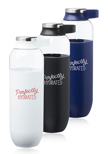 27 oz. Strike Plastic Water Bottles with Carrier Handle