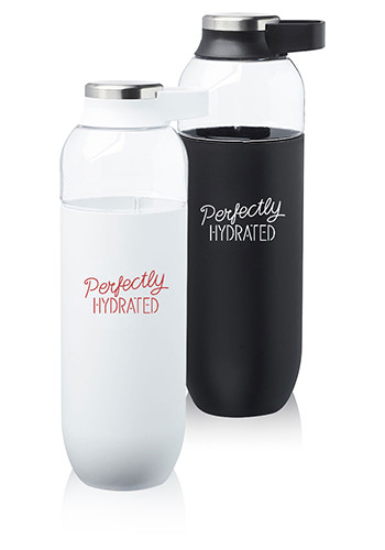 27 oz. Strike Plastic Water Bottles with Carrier Handle