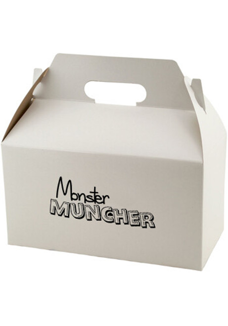 9.5 x 5 White Gloss Gable Boxes